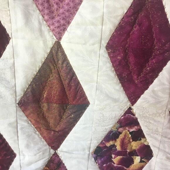 Handmade Quilt. NWOT. 64” x 56” - Picture 2 of 11